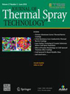 JOURNAL OF THERMAL SPRAY TECHNOLOGY杂志封面